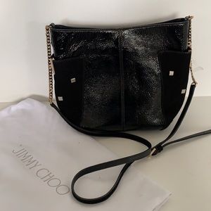 New Jimmy choo handbag -black and gold